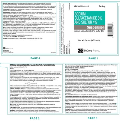 Label (Sodium Sulfacetamide 8 And Sulfur 4 Suspension Label)